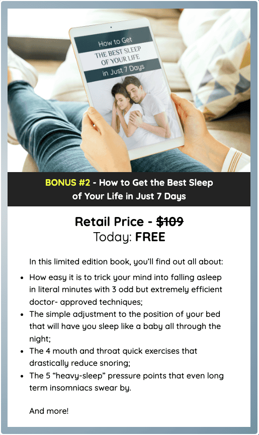 Quietum Plus Bonus #2 - How to Get the Best Sleep of Your Life in Just 7 Days, featuring expert-backed techniques for deep, restful sleep.